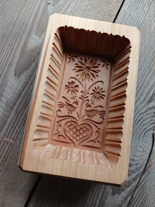 Máselnice 3 forma na máslo 15x8cm
