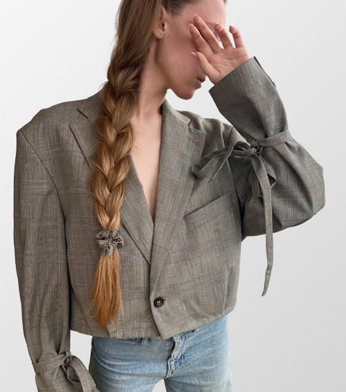 Minimalistické oversized sako
