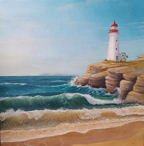 Maják.I-olej-40x40
