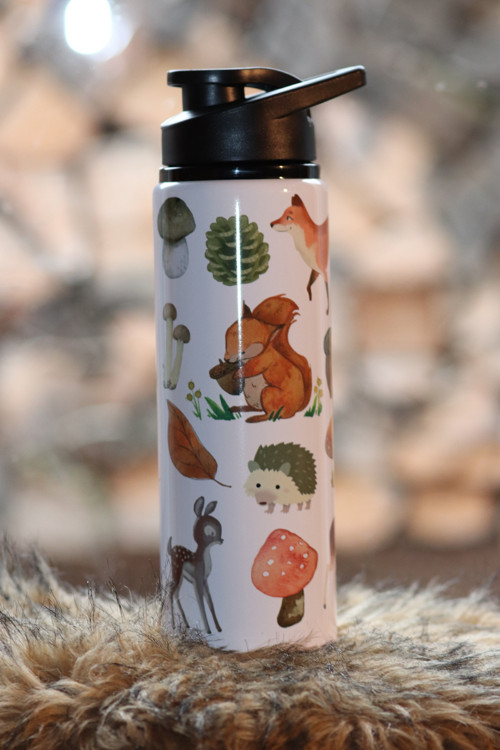 AL láhev 750ml lesní zvířátka