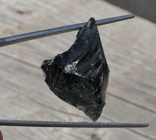 Surový obsidián černý V3839 — foto 1