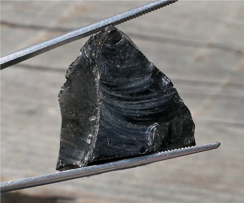Surový obsidián černý V3845 — foto 1