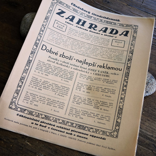 Zahrada ... obrázkový časopis — foto 1
