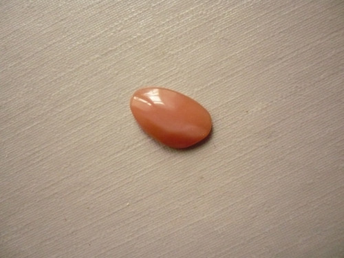 Kabošon - měsíční kámen broskvový 12 mm, č.58f