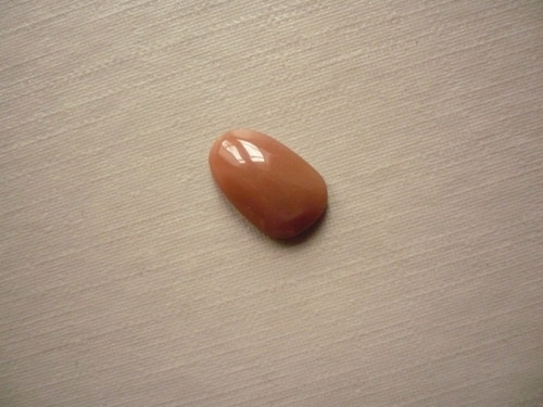 Kabošon - měsíční kámen broskvový 12 mm, č.65f