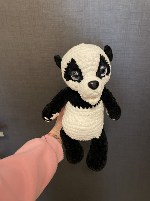 Háčkovaná Panda