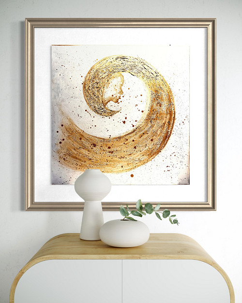 Cosmic Dance, 80x80cm
