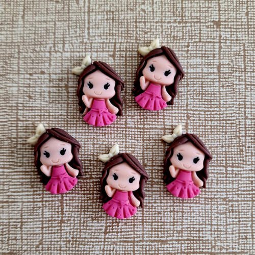 Sada 9 ks PRINCEZNY 25x16 mm