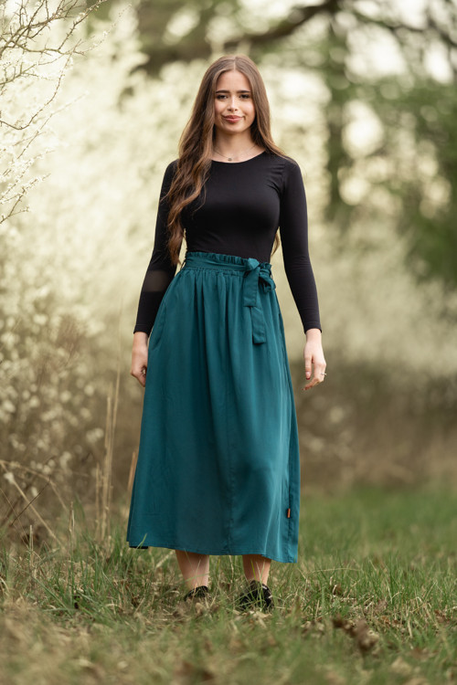 Sukně Frida paví