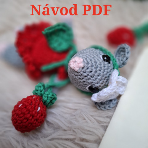 Návod na háčkovanou myšičku — foto 1