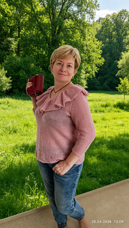 Růžová něžnost.