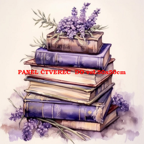 Bavlněný panel - varianty velikostí / 10 x 10cm