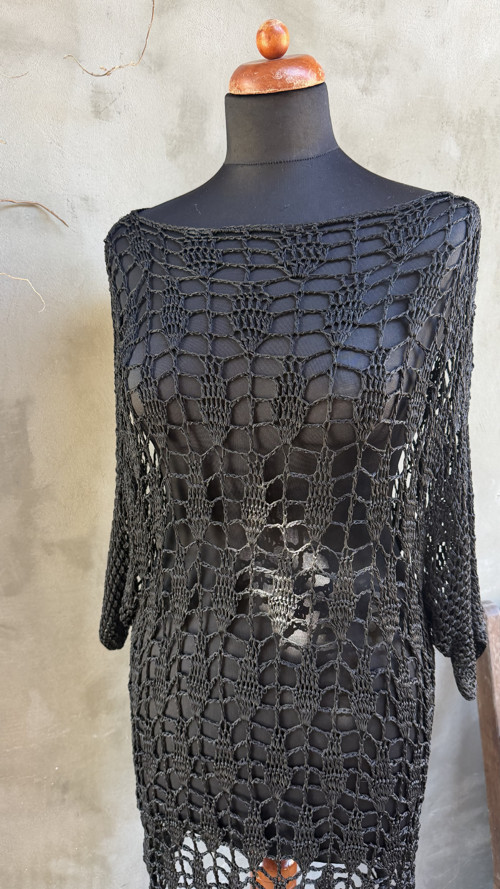 Krajková tunika oversize — foto 1