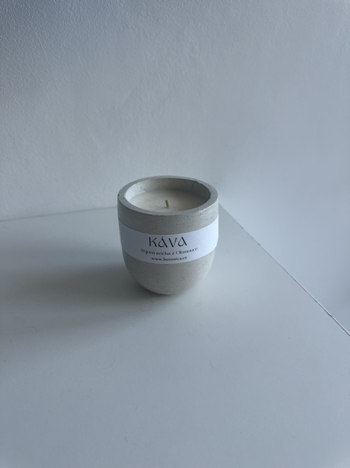 Sójová svíčka pro milovníky kávy
