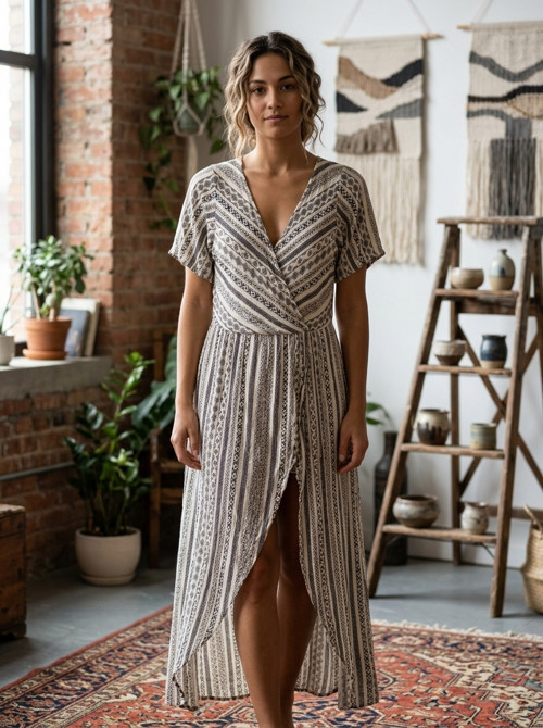 Overal&kardigan bohémský — foto 1