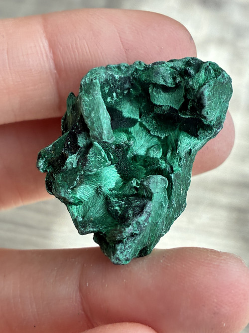 12) MALACHIT VELVET- sametový minerál, GUANGDONG
