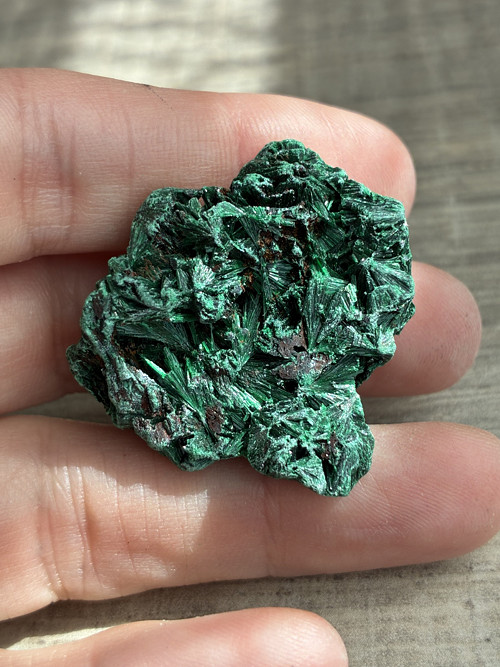 16) MALACHIT VELVET- sametový minerál, GUANGDONG