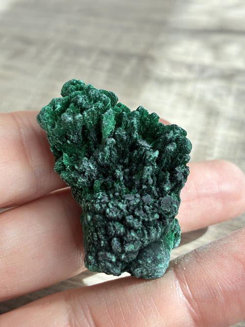 17) MALACHIT VELVET- sametový minerál, GUANGDONG