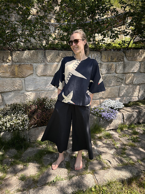 Dlouhé kalhoty CULOTTES
