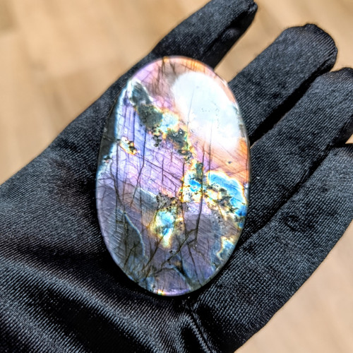 Labradorit, ID 5663, 62x39 mm