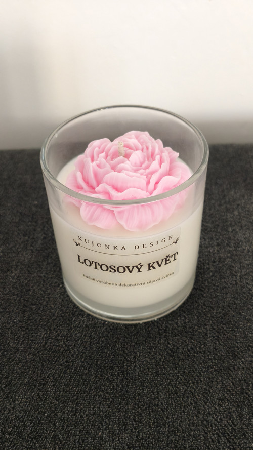 Sójová svíčka Lotosový květ
