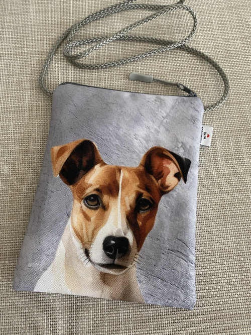 Voděodolné pouzdro na krk - Jack Russell - pes
