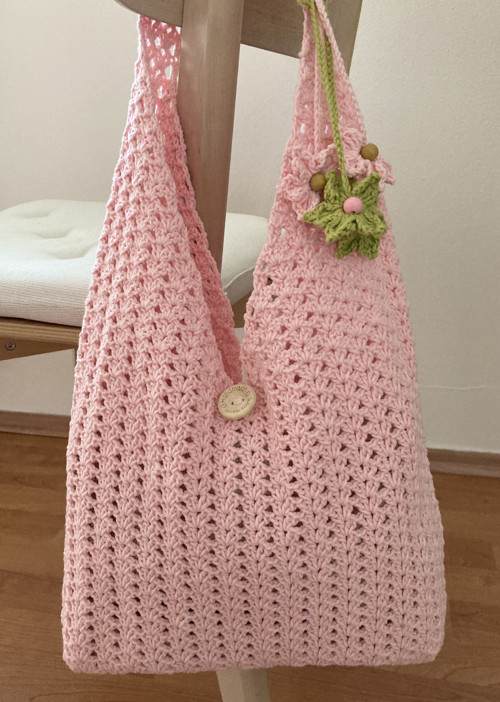 Růžová kabelka — foto 1
