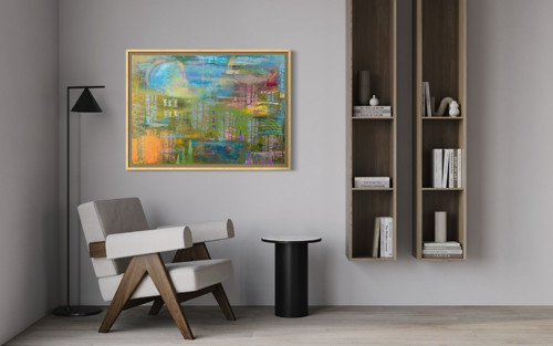 Vibrant City II, 70x50cm
