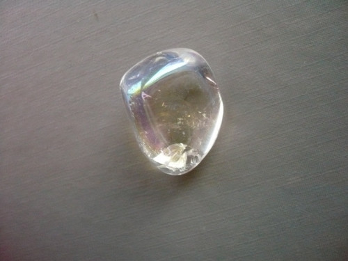Troml. – křišťál aura 24 mm, č.19