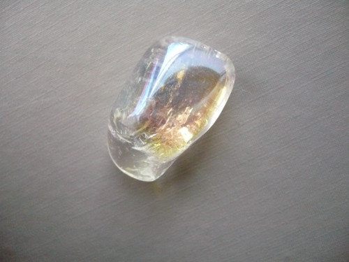 Troml. – křišťál aura 29 mm, č.53