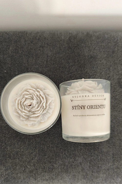 Sójová svíčka stíny orientu — foto 1