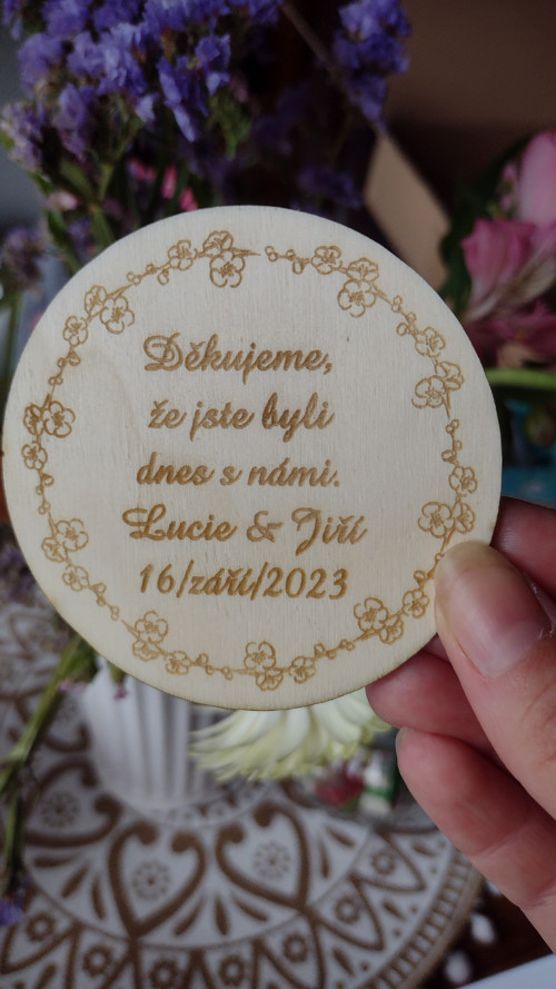 Svatební magnetka