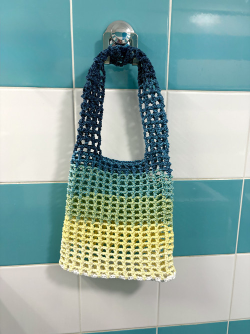 Háčkovaná síťovka - mesh bag