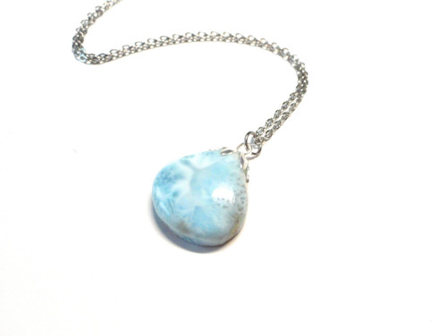 Larimar - řetízek z chirurgické oceli