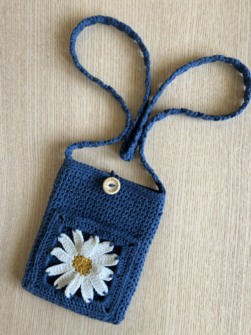 Džínová minikabelka