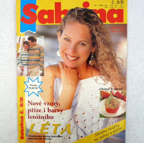 Sabrina č.8/B - Nové vzory, příze i barvy