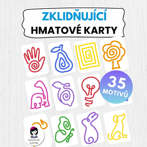 Zklidňující hmatové karty | Brain breaks | Hmat