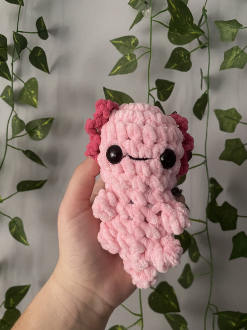 Háčkovaný axolotl — foto 1