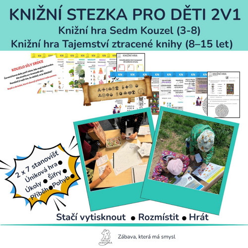 Stezka pro děti 2v1 – vytiskni a hraj