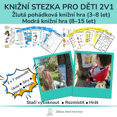 Bojovka pro děti - stezka s úkoly (PDF)