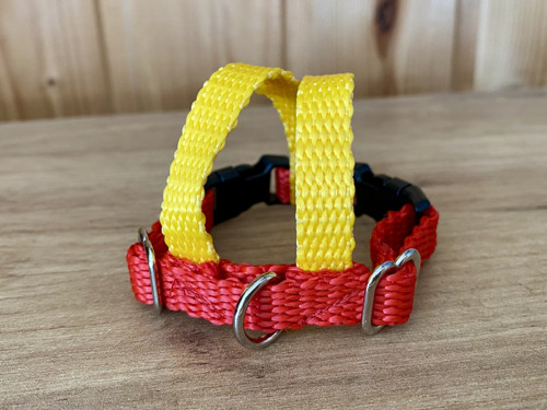 Kšíry Papík vel.”XS” - žluto-červené