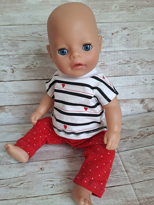 Baby Born 36 cm - "Srdíčkový" — foto 1