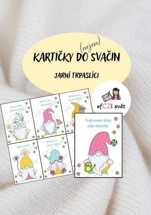 Vzkazy do svačin - JARNÍ TRPASLÍCI