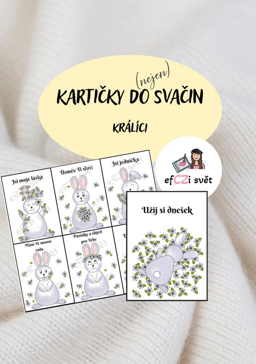 Vzkazy do svačin - KRÁLÍCI