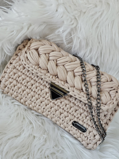 Béžová crossbody kabelka Lucy