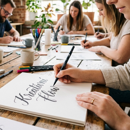 Moderní kaligrafie a lettering pro začátečníky