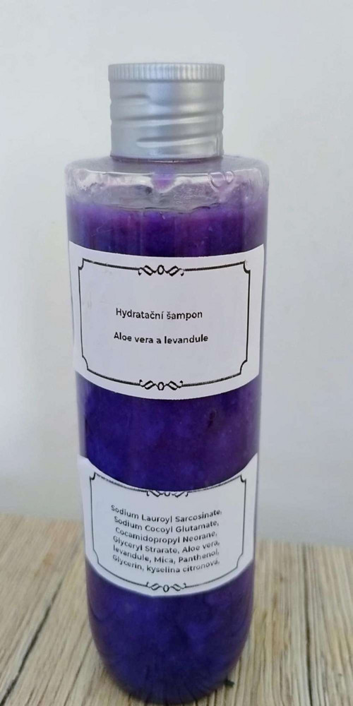 Hydratační šampon- Aloe vera a levandule