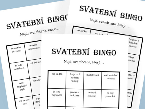 Svatební bingo