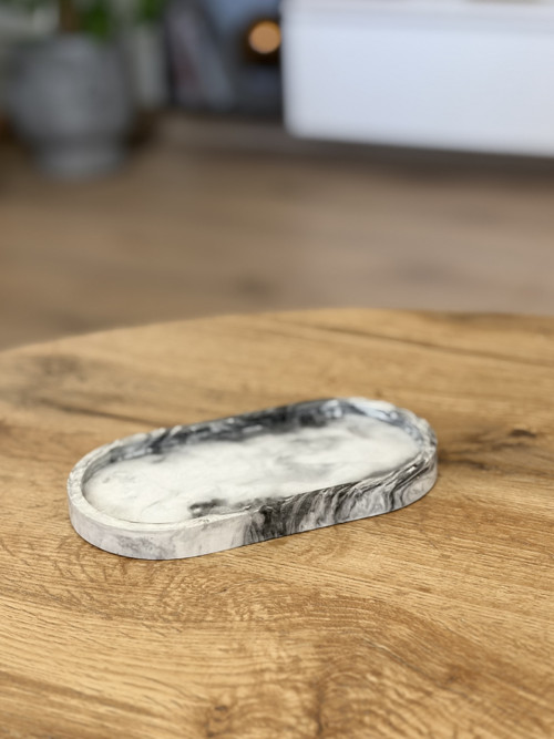 Mramorová tácka LUNA – séria MARBLE