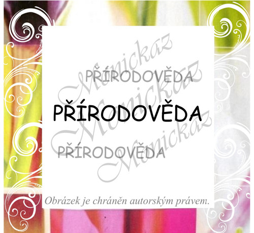 Přírodověda 171 l). Razítko.